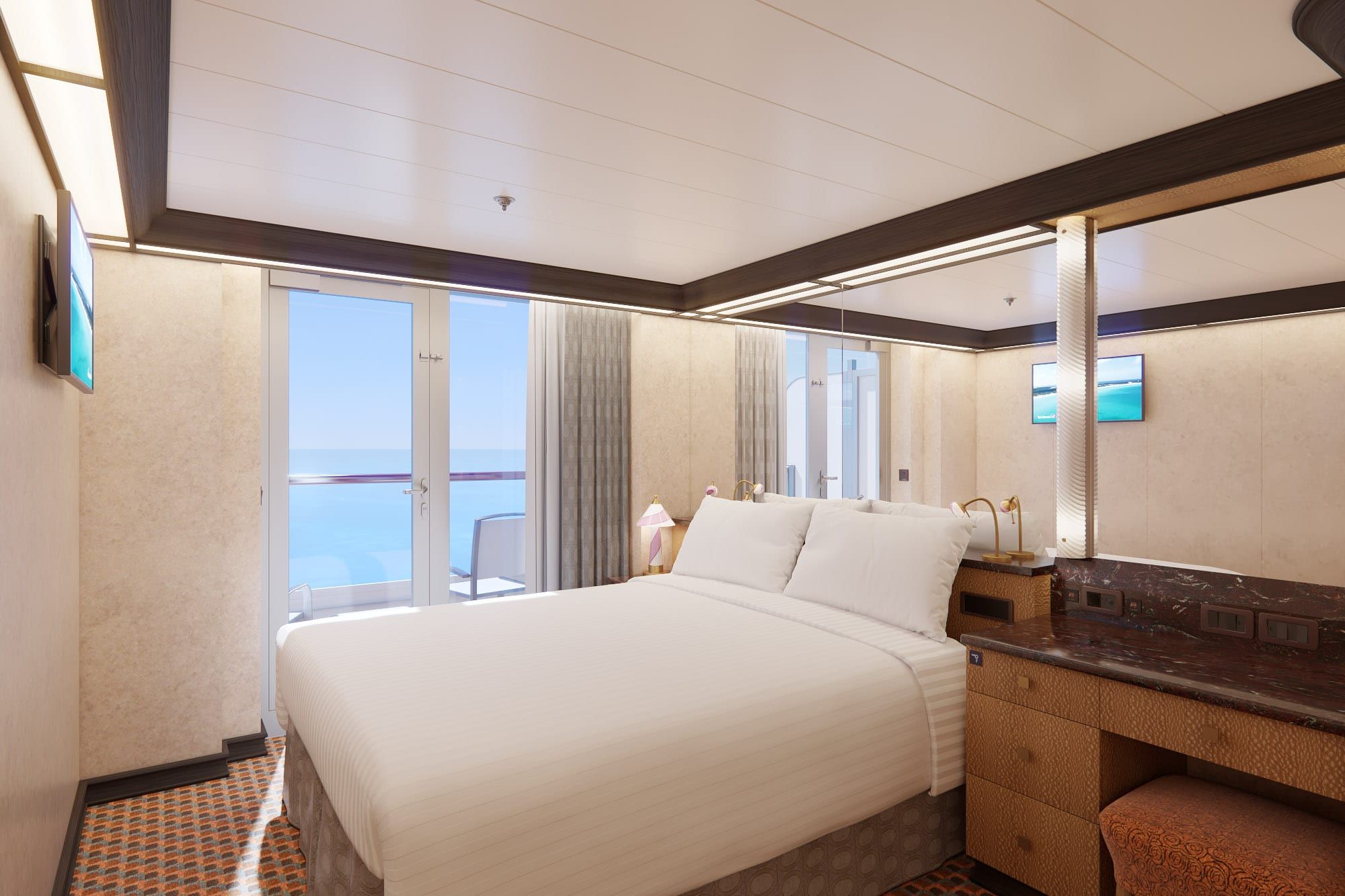 Carnival Luminosa Premium Balcony (9B) cabin, photo 3 of 4