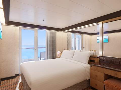 Carnival Luminosa Premium Balcony (9B) cabin, photo 3 of 4