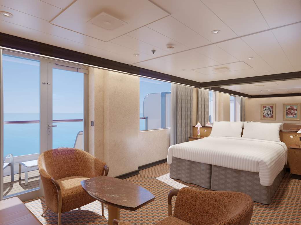 Carnival Luminosa Extended Balcony Grand Suite (ES) cabin, photo 1 of 2 Carnival Luminosa Extended Balcony Grand Suite (ES) cabin, photo 1 of 2