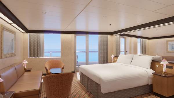 Carnival Luminosa Vista Suite (GV) cabin, photo 1 of 2 Carnival Luminosa Vista Suite (GV) cabin, photo 1 of 2