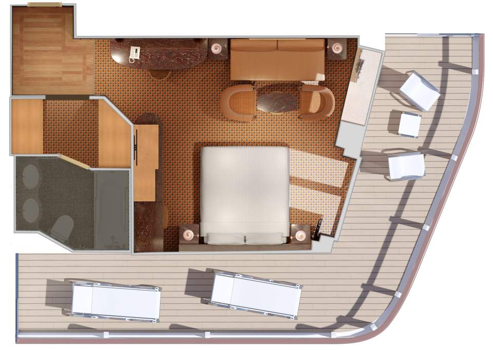 Carnival Luminosa Vista Suite (GV) floor plan, photo 1 of 2 Carnival Luminosa Vista Suite (GV) floor plan, photo 1 of 2