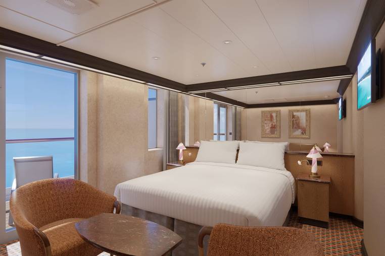 Carnival Luminosa Ocean Suite (OS) cabin, photo 1 of 2