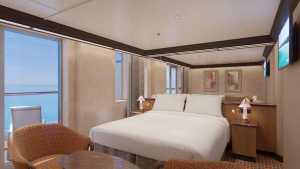 Carnival Luminosa Ocean Suite (OS) cabin, photo 1 of 2 Carnival Luminosa Ocean Suite (OS) cabin, photo 1 of 2