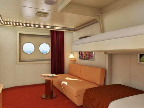 Carnival Magic Interior Upper/Lower (1A) cabin, photo 1 of 2