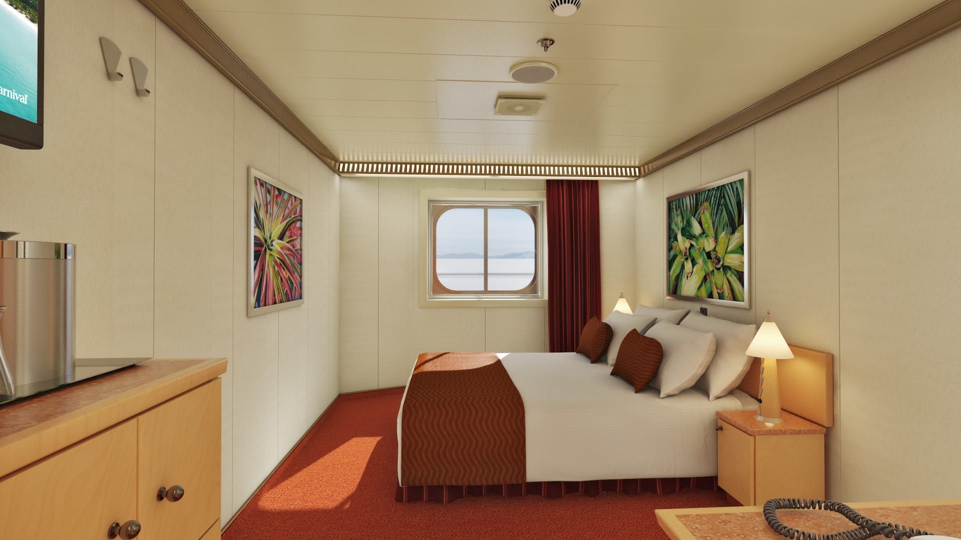 Carnival Magic Interior with Picture Window (Walkway View) (4J) cabin, photo 1 of 4