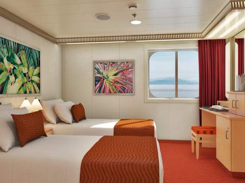 Carnival Magic Interior with Picture Window (Walkway View) - Accessible (4J) cabin, photo 1 of 2