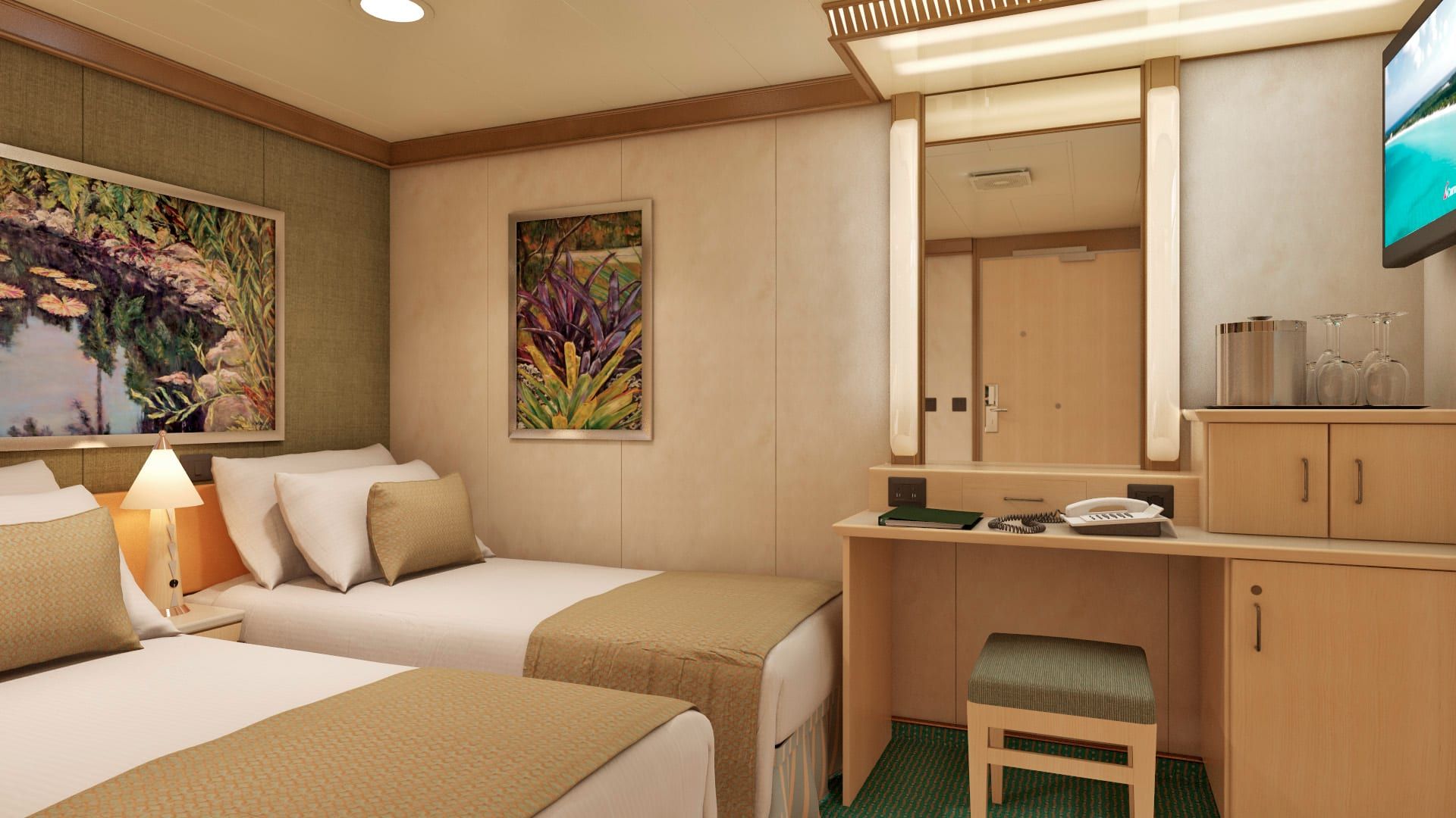 Carnival Magic Cloud 9 Spa Interior - Accessible (4S) cabin