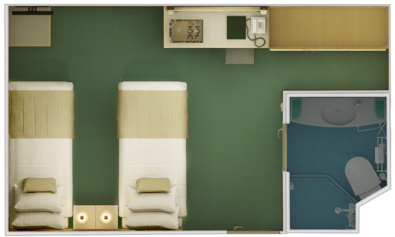 Carnival Magic Cloud 9 Spa Interior (4S) floor plan, photo 2 of 2