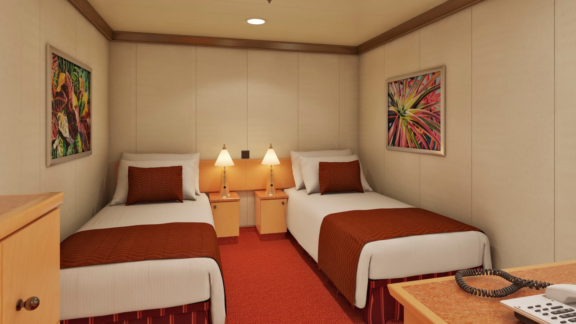Carnival Splendor Interior (4C) cabin