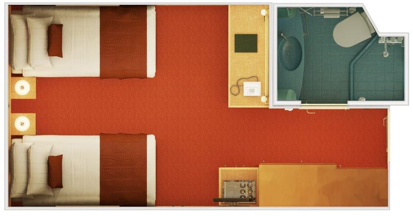 Carnival Splendor Interior (4B) floor plan
