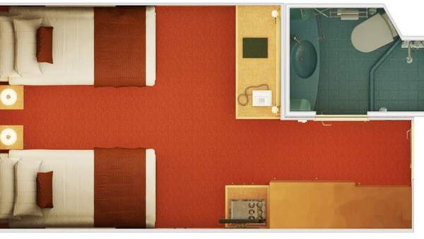 Carnival Dream Interior (4E) floor plan, photo 1 of 2