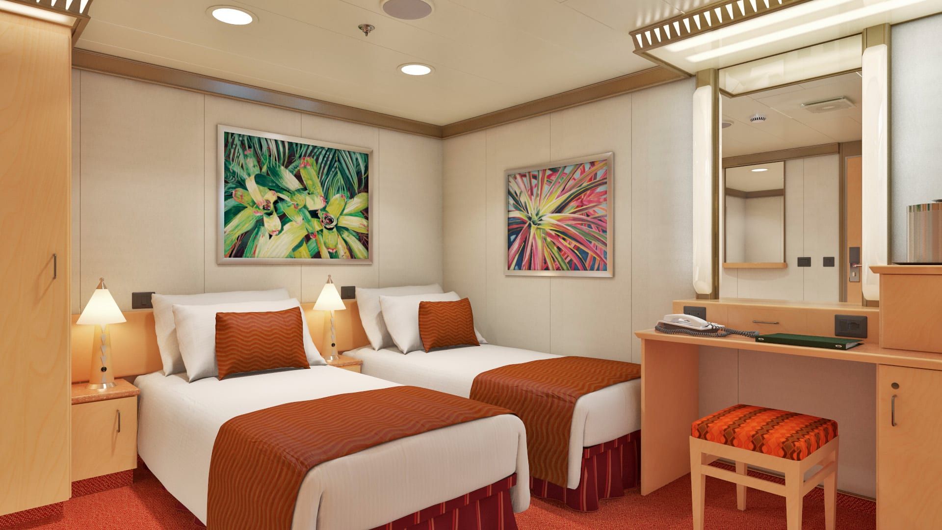 Carnival Magic Interior - Accessible (4E) cabin