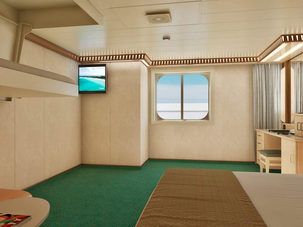 Carnival Magic Cloud 9 Spa Ocean View (Walkway View) - Accessible (6S) cabin, photo 1 of 3 Carnival Magic Cloud 9 Spa Ocean View (Walkway View) - Accessible (6S) cabin, photo 1 of 3