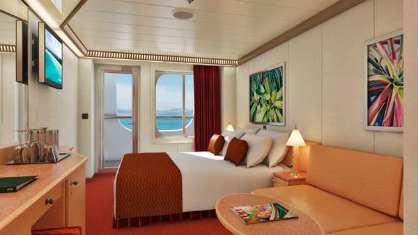 Carnival Magic Cove Balcony (7C) cabin Carnival Magic Cove Balcony (7C) cabin