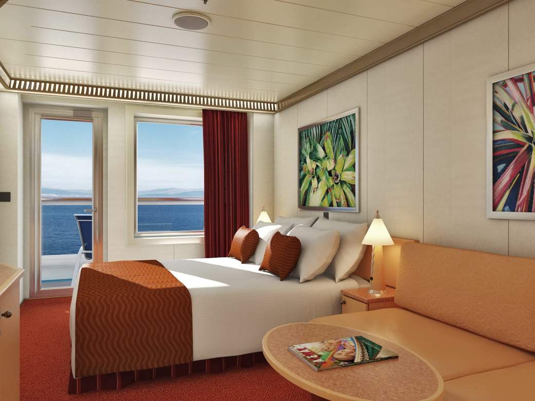 Carnival Magic Balcony (8B) cabin, photo 1 of 3 Carnival Magic Balcony (8B) cabin, photo 1 of 3