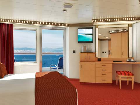 Carnival Magic Balcony - Accessible (8A) cabin, photo 1 of 2 Carnival Magic Balcony - Accessible (8A) cabin, photo 1 of 2