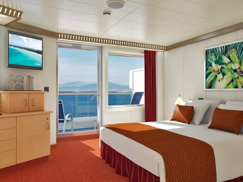 Carnival Magic Balcony - Accessible (8A) cabin, photo 2 of 2 Carnival Magic Balcony - Accessible (8A) cabin, photo 2 of 2