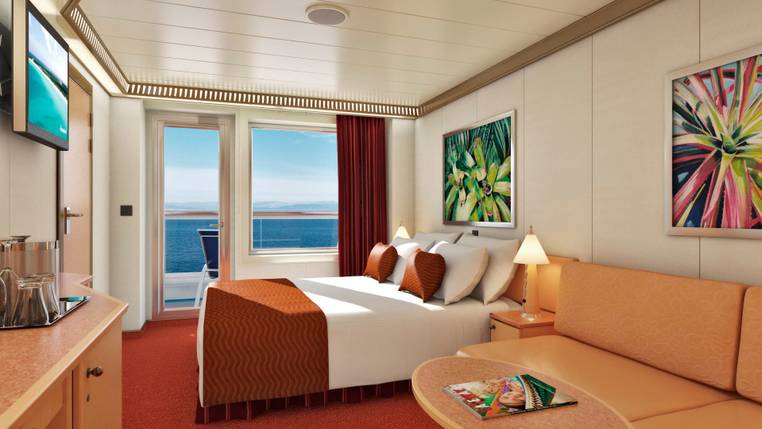 Carnival Magic Balcony (8B) cabin, photo 2 of 3