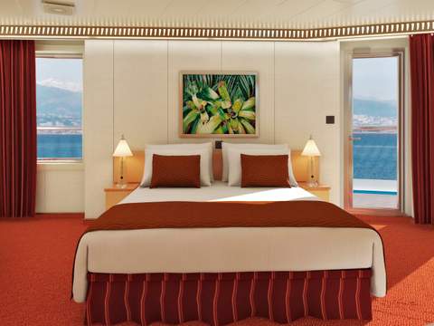 Carnival Dream Premium Vista Balcony (9C) cabin, photo 2 of 2