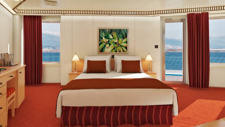 Carnival Magic Premium Vista Balcony (9C) cabin, photo 3 of 5