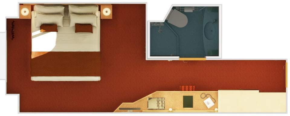 Carnival Magic Ocean View (6A) floor plan, photo 1 of 8 Carnival Magic Ocean View (6A) floor plan, photo 1 of 8