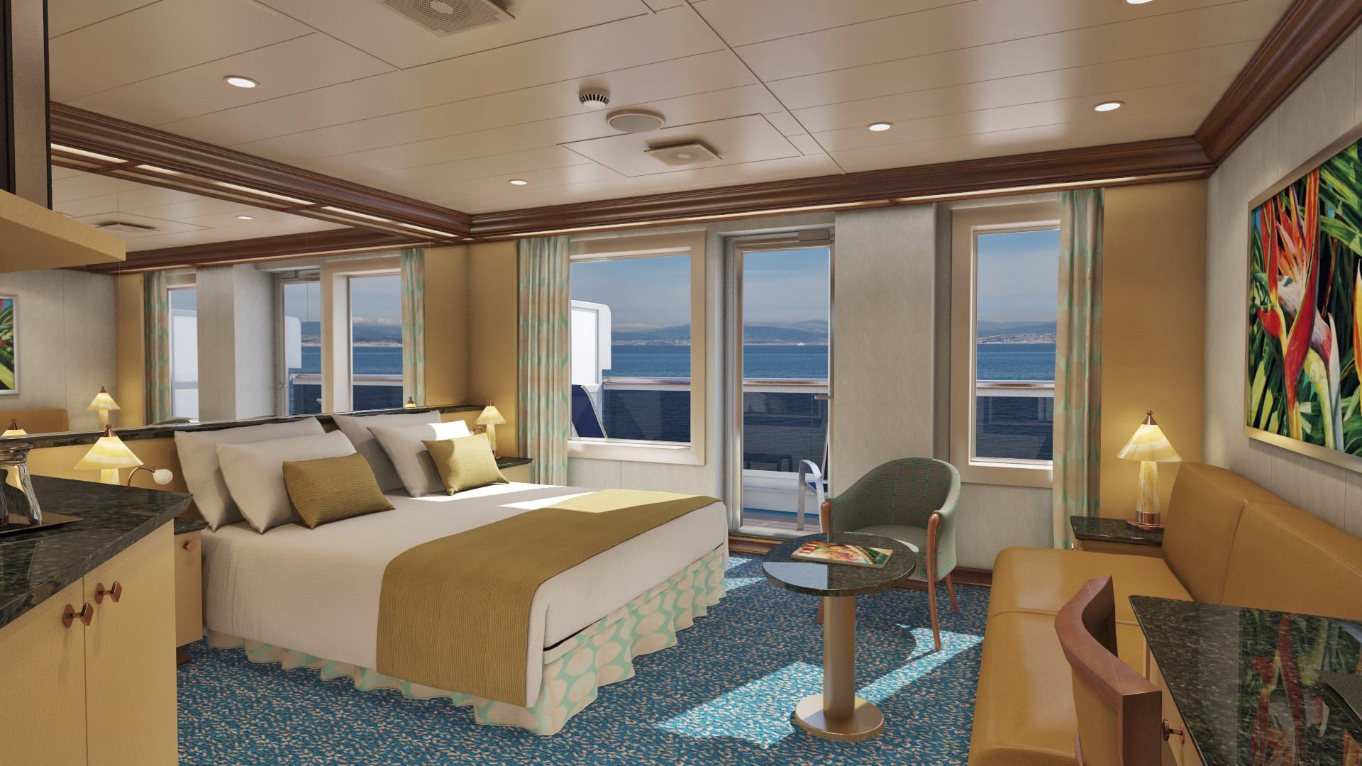 Carnival Magic Cloud 9 Spa Suite (SS) cabin
