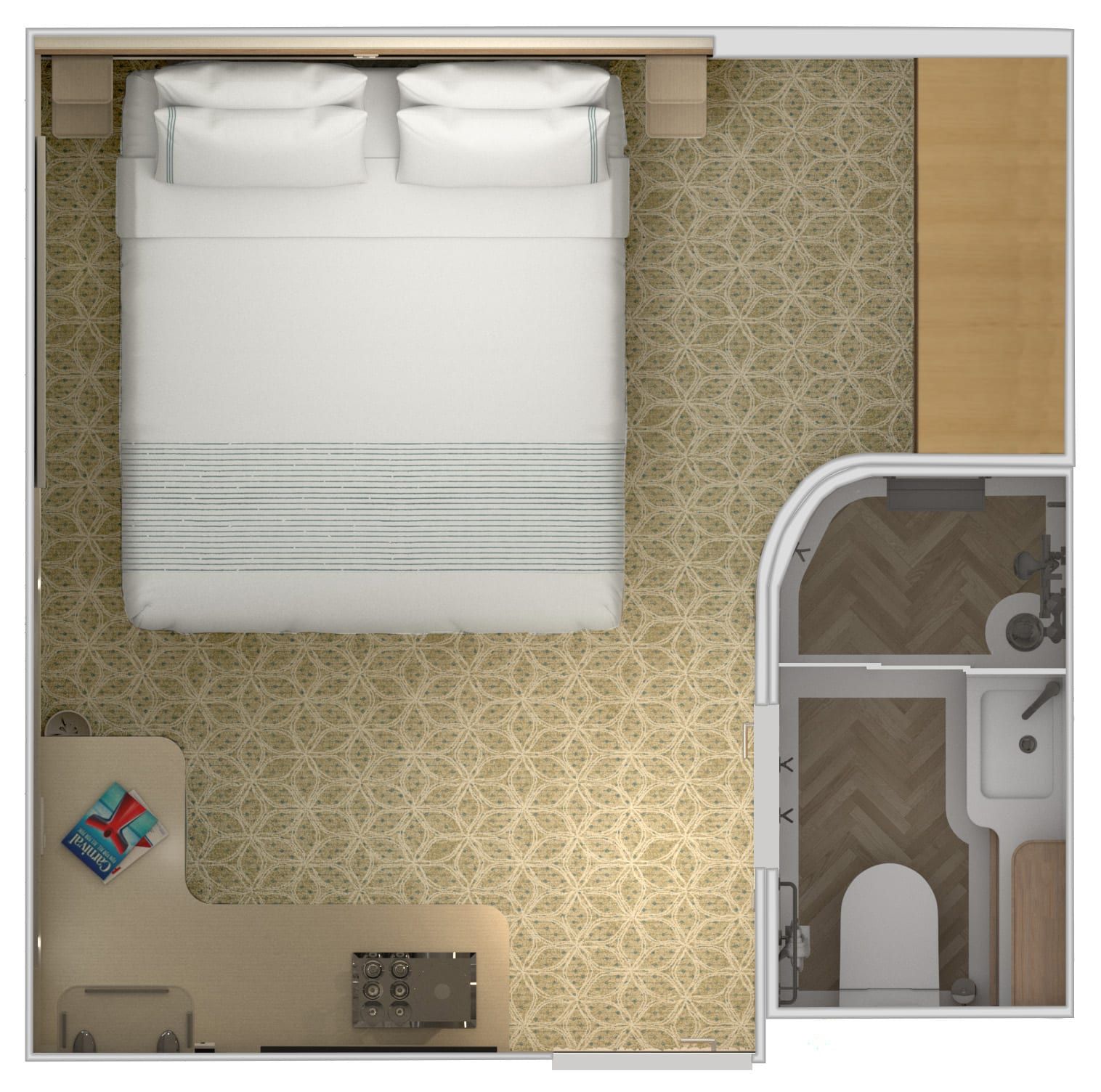 Carnival Jubilee Cloud 9 Spa Interior (4T) floor plan, photo 2 of 3