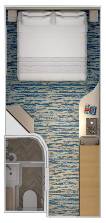 Carnival Jubilee Interior (4A) floor plan Carnival Jubilee Interior (4A) floor plan