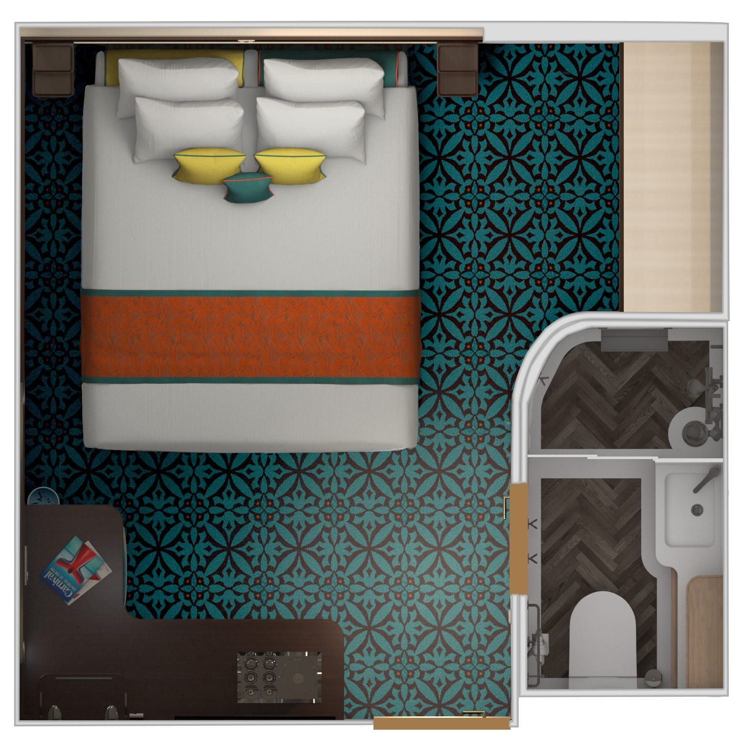 Carnival Jubilee Havana Interior (HA) floor plan, photo 2 of 2