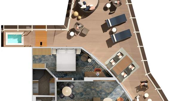 Carnival Jubilee Carnival Excel Presidential Suite (SV) floor plan Carnival Jubilee Carnival Excel Presidential Suite (SV) floor plan