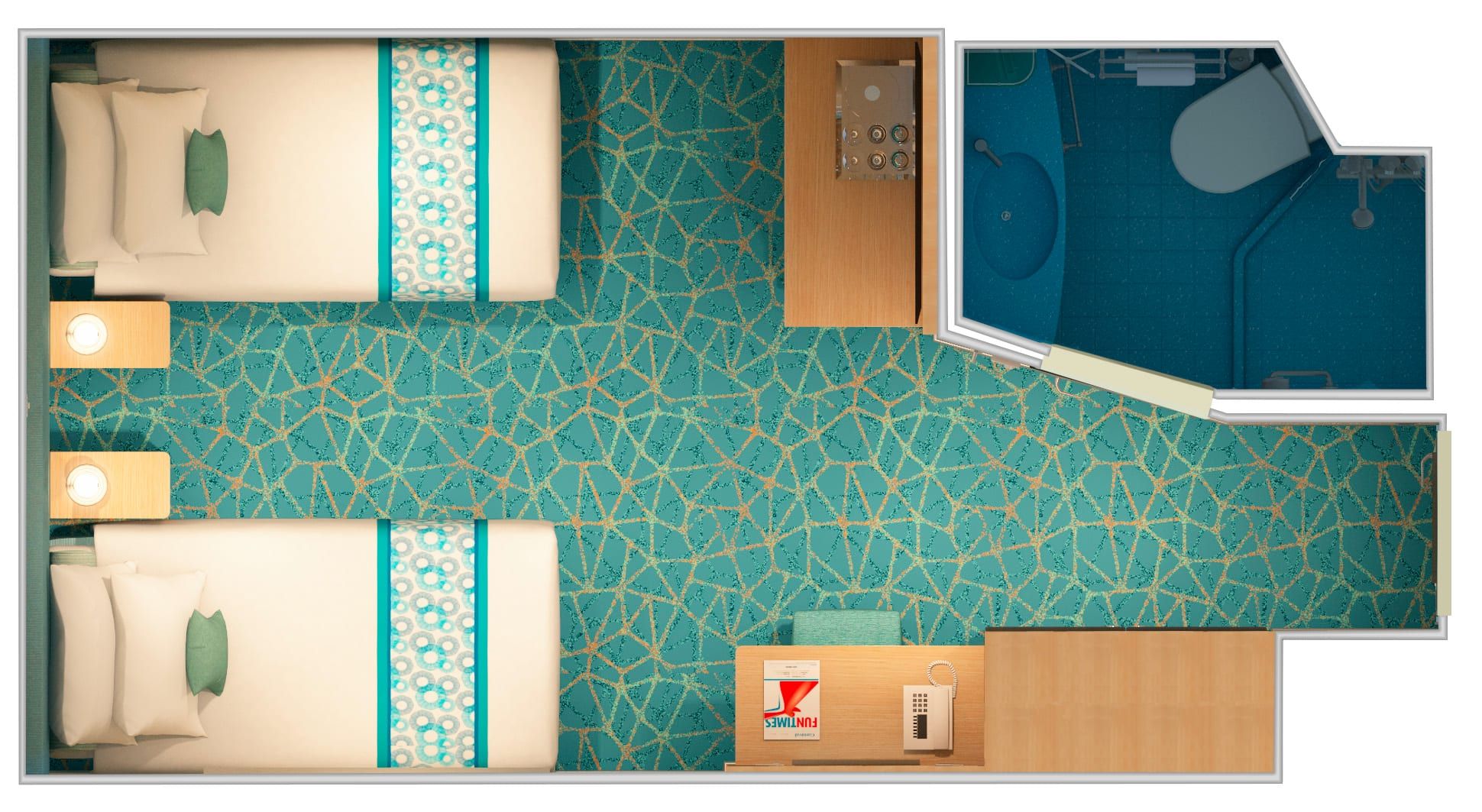 Carnival Panorama Cloud 9 Spa Interior (4S) floor plan