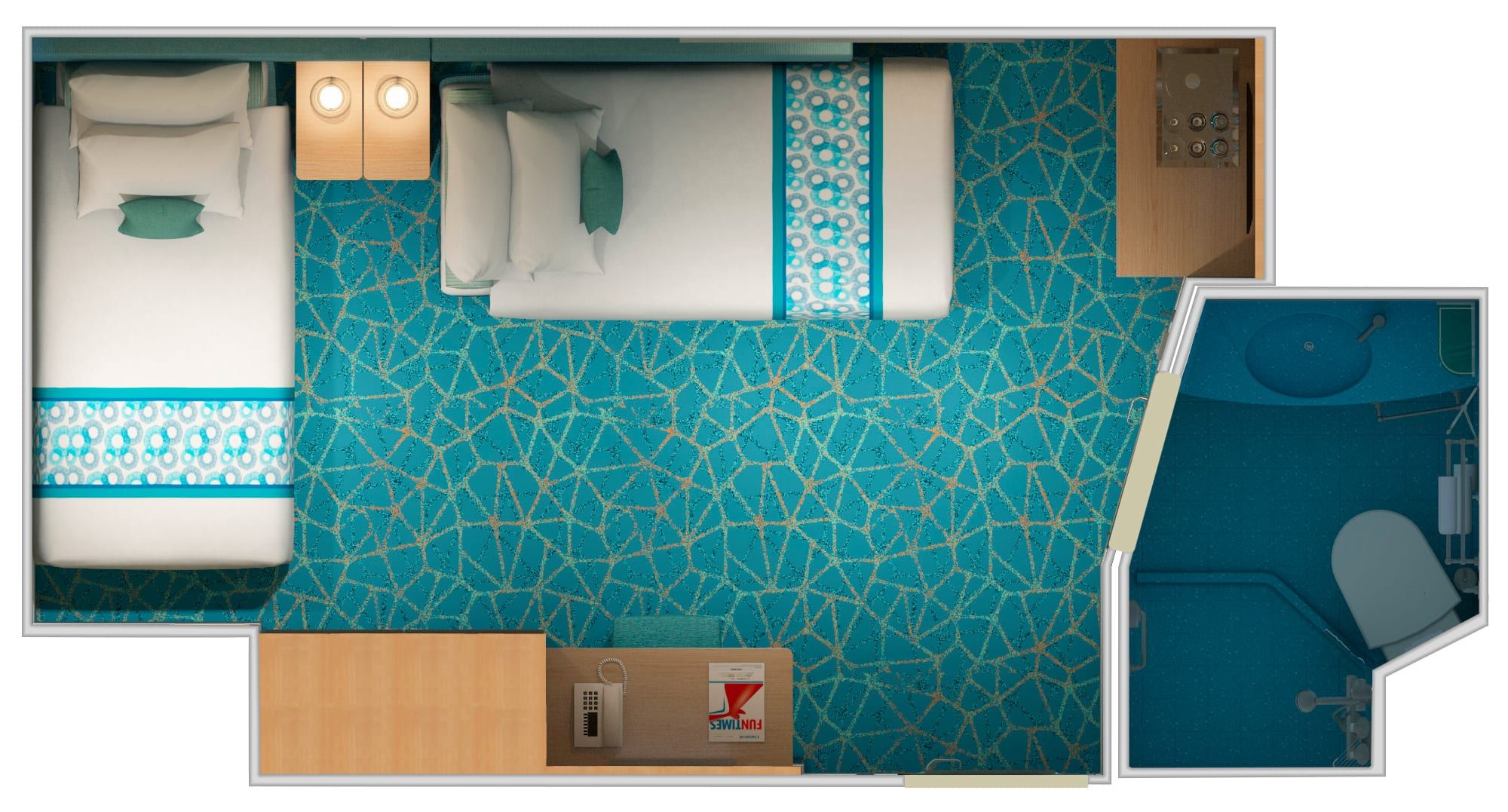 Carnival Panorama Cloud 9 Spa Interior (4T) floor plan, photo 2 of 2