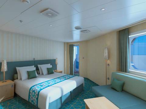 Carnival Panorama Cloud 9 Spa Suite (SS) cabin, photo 2 of 2