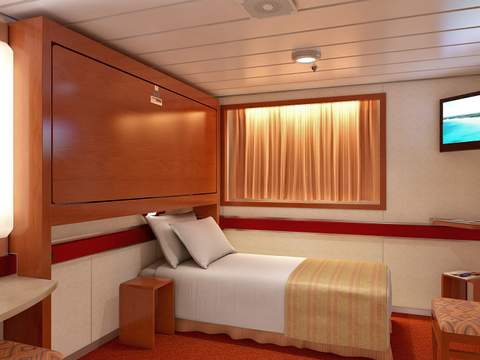 Carnival Elation Interior Upper/Lower (1A) cabin, photo 2 of 2