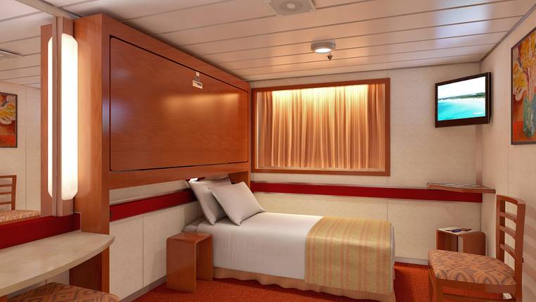 Carnival Elation Interior Upper/Lower (1A) cabin, photo 2 of 2