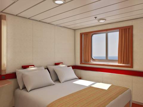 Carnival Elation Ocean View - Accessible (6E) cabin