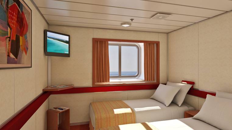 Carnival Elation Ocean View (6B) cabin, photo 4 of 4