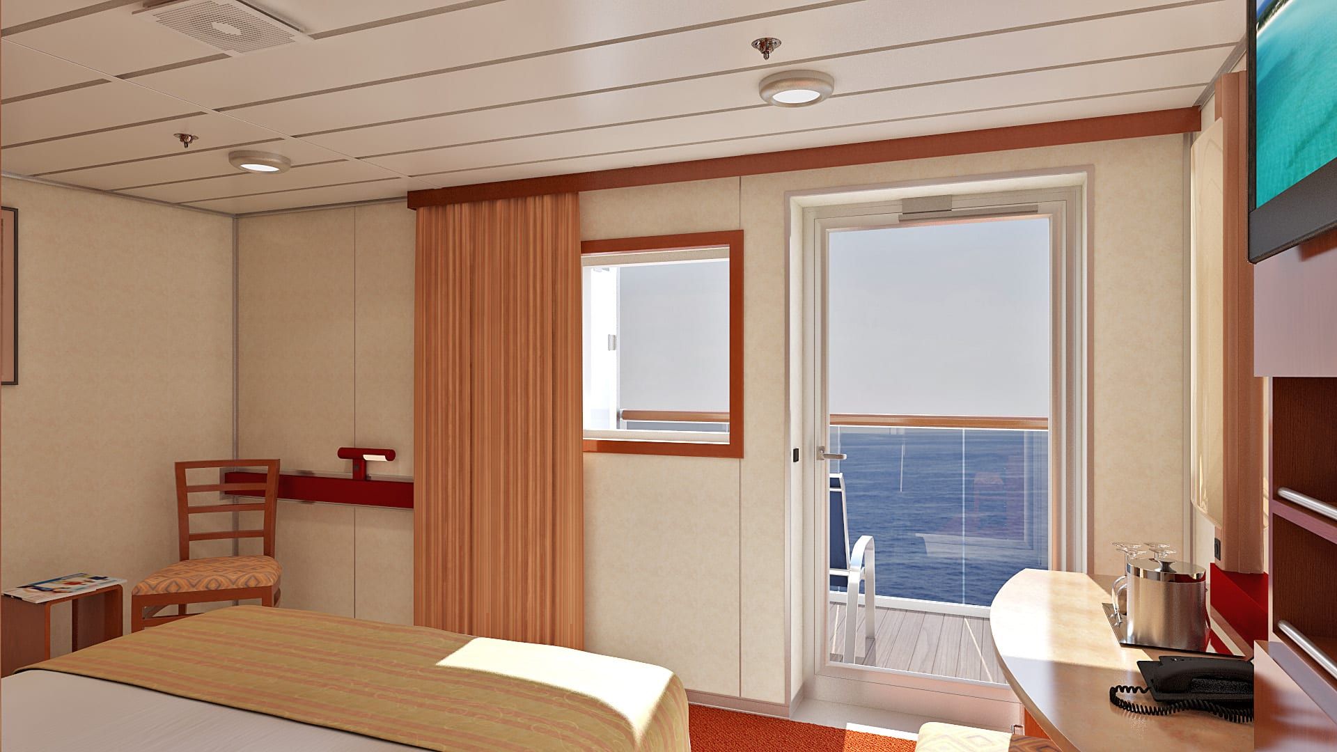 Carnival Elation Balcony - Accessible (8B) cabin, photo 2 of 2
