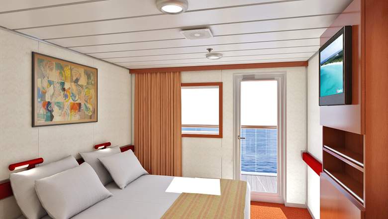 Carnival Paradise Balcony (8B) cabin Carnival Paradise Balcony (8B) cabin