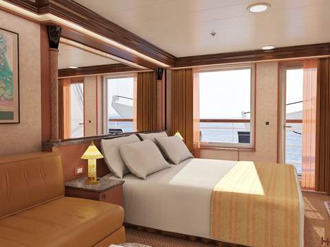 Carnival Elation Junior Suite (JS) cabin, photo 2 of 2