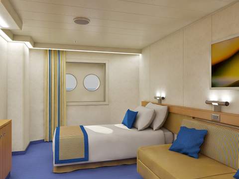 Carnival Sunshine Interior Upper/Lower (1A) cabin, photo 1 of 3