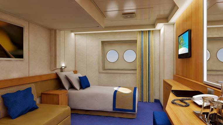 Carnival Sunshine Interior Upper/Lower (1A) cabin, photo 2 of 3