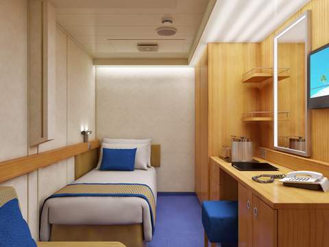 Carnival Sunshine Interior Upper/Lower (1A) cabin, photo 3 of 3