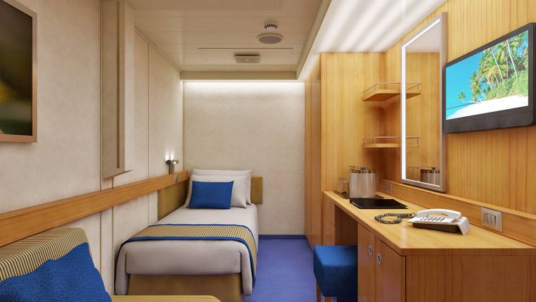 Carnival Sunshine Interior Upper/Lower (1A) cabin, photo 3 of 3