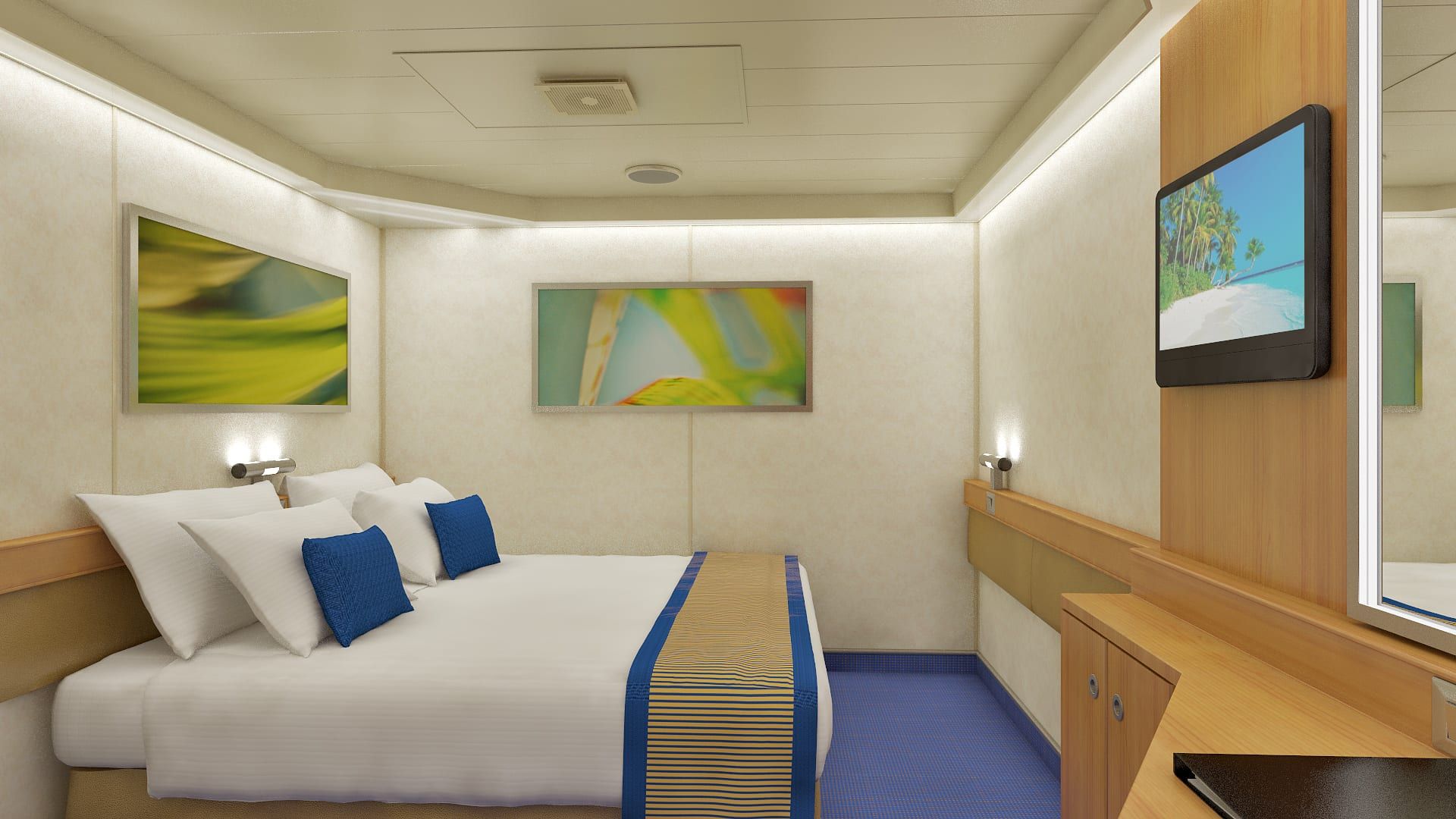 Carnival Sunshine Interior (4E) cabin, photo 2 of 2