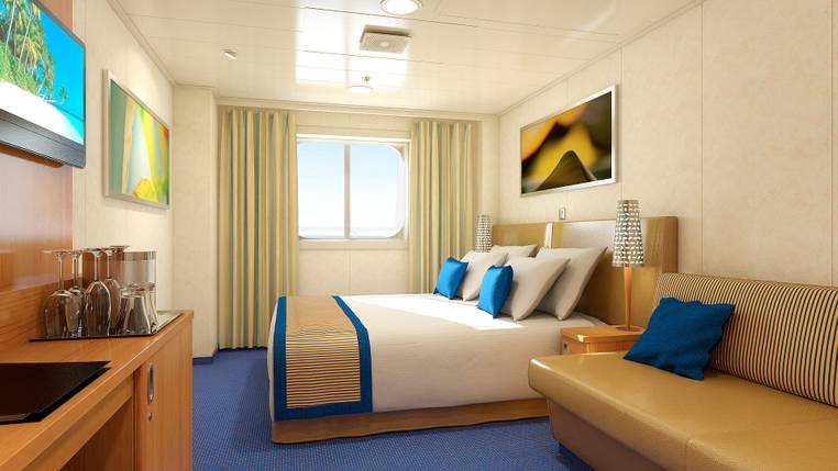 Carnival Sunshine Interior with Picture Window (Obstructed View) (4J) cabin, photo 1 of 3