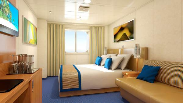 Carnival Sunshine Interior with Picture Window (Obstructed View) (4J) cabin, photo 1 of 3 Carnival Sunshine Interior with Picture Window (Obstructed View) (4J) cabin, photo 1 of 3