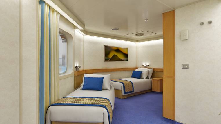 Carnival Sunshine Interior with Picture Window (Obstructed View) - Accessible (4J) cabin, photo 2 of 3