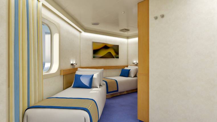 Carnival Sunshine Interior with Picture Window (Obstructed View) - Accessible (4J) cabin, photo 3 of 3