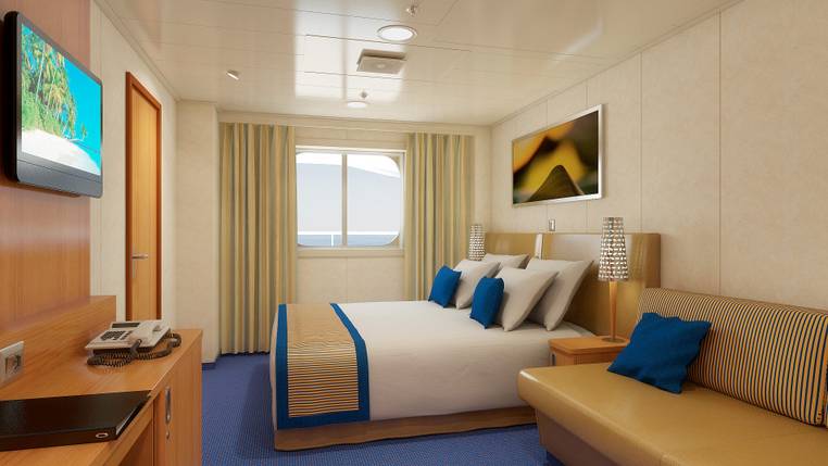 Carnival Sunshine Interior with Picture Window (Obstructed View) (4J) cabin, photo 3 of 3